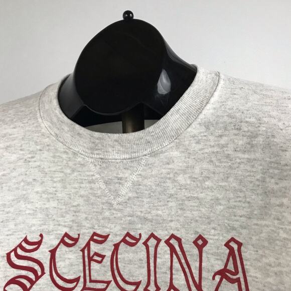 NWT deadstock 1990s Russell Sweatshirt Heather Gray / Men’s Large - Picture 6 of 6